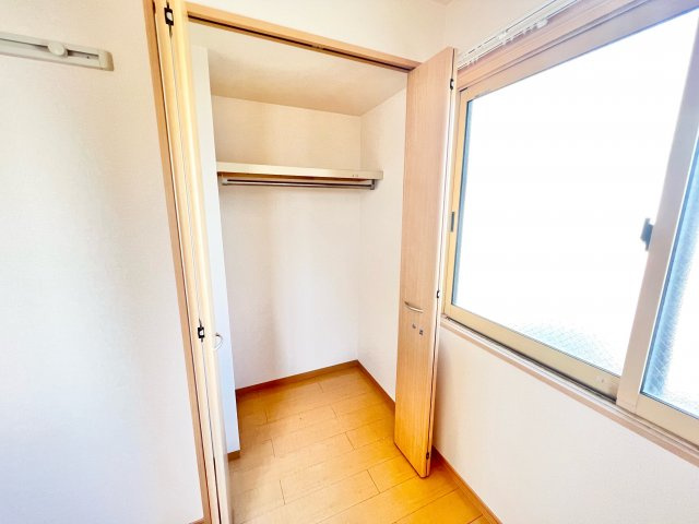 グレイスコートの収納|※別部屋参考写真