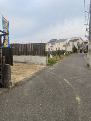 【前面道路含む現地写真】 | 東羽衣４丁目建築条件なし土地