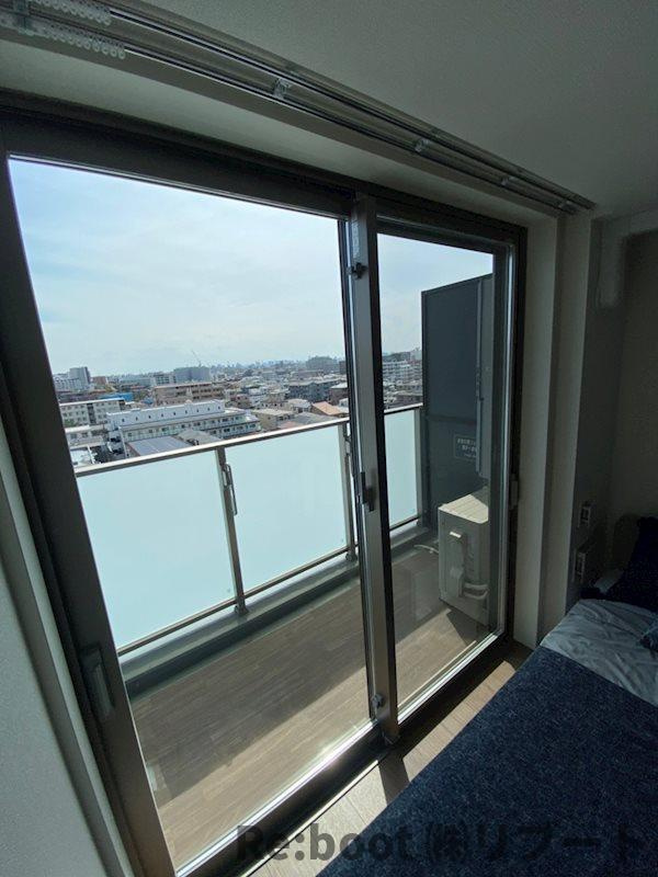 市川市新井３丁目の賃貸マンションのバルコニー