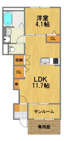 【間取り】 | ラヴィグレイス