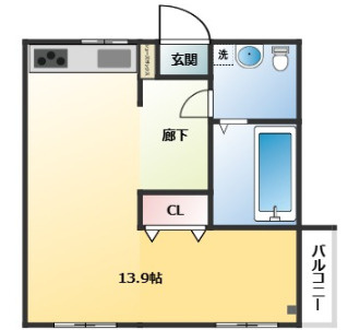 【間取り】 | カーサ東向島