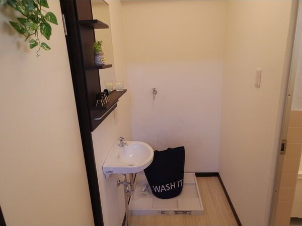 ソワンポルテの洗面所