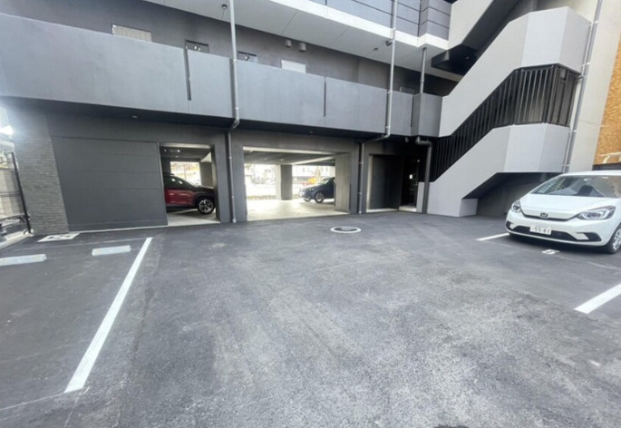 S-RESIDENCE六ツ門abreastIIの駐車場|駐車場です