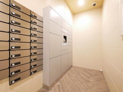 【その他共用部分】 | プレサンス難波マジョリティ | 宅配ボックスです