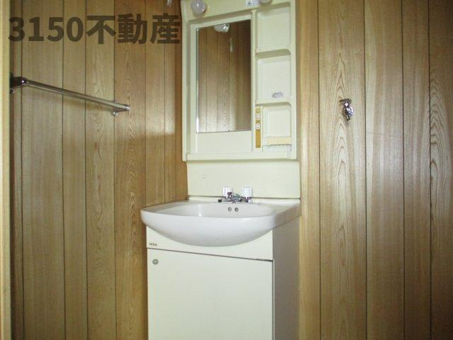 マンションササキの洗面所