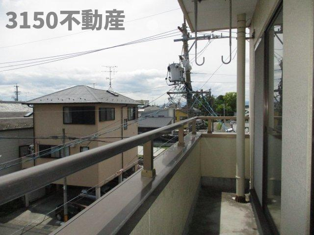 マンションササキのバルコニー