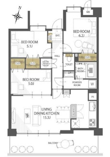 【間取り】 | パラッシオ楽々園シービスタ