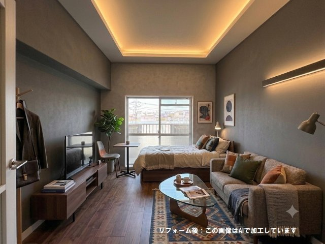 メゾンダイアナイン皆実の洋室|リフォーム後のイメージ画像です