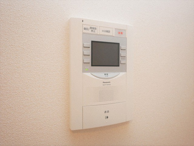 【セキュリティ】 | プレサンス谷町七丁目Ⅱ | モニター付きインターホンです