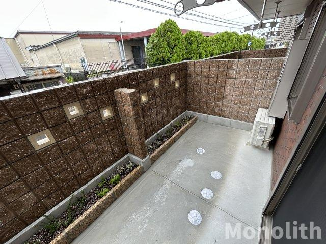 Garden浜プラスのバルコニー