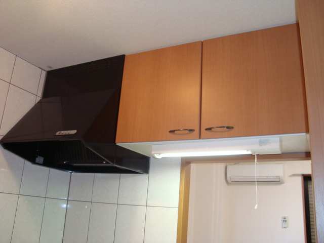 ファームタウン桜　Ⅱのキッチン|キッチン上部