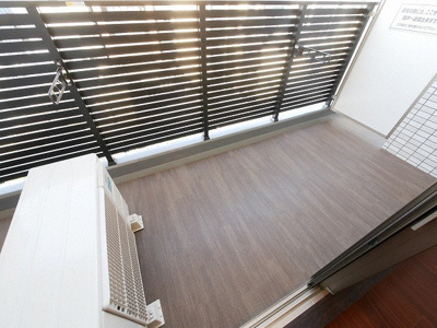 【バルコニー】 | プレジオ鎗屋町 | 落ち着いた時間を過ごせるバルコニーです