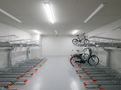 【その他共用部分】 | プレジオ鎗屋町 | 駐輪場です