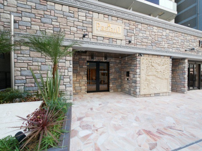 【エントランス】 | プレジオ鎗屋町 | ゆとりのあるエントランスです