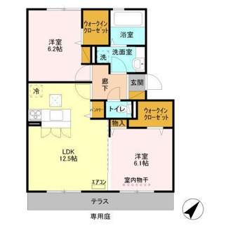 【間取り】 | メゾンマグノリア徳住