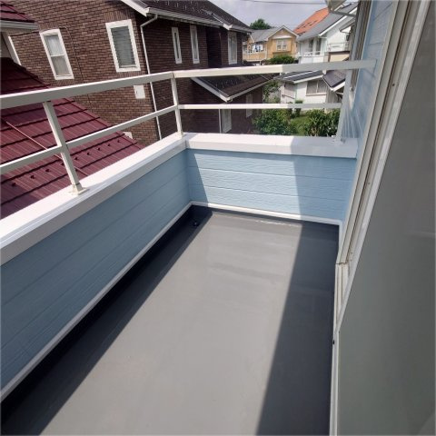 横浜市青葉区美しが丘西二丁目戸建のバルコニー