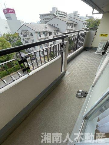 ファミリーにおすすめ！　パークタウン茅ヶ崎５号棟のバルコニー|陽当たり良好なバルコニーです