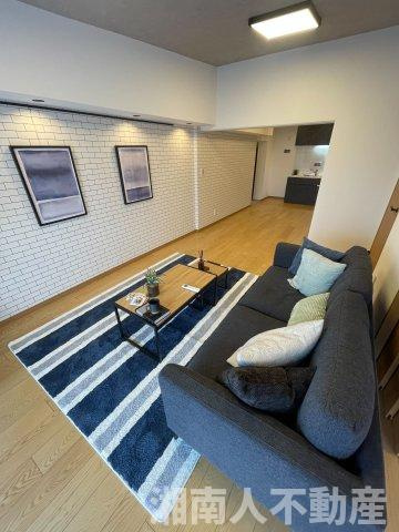 ファミリーにおすすめ！　パークタウン茅ヶ崎５号棟の居間・リビング|ゆったりとした居間です