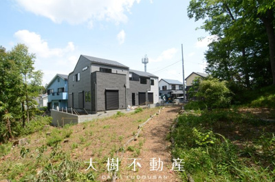 【外観】 | 海老名市上今泉4丁目 新築戸建て 全1棟【仲介手数料無料】 | ※令和7年5月上旬に撮影