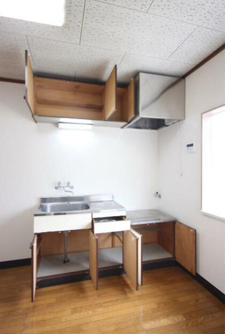 サンマリン下館のキッチン