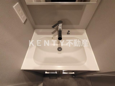 【洗面所】 | オープンブルーム品川南大井 | 使いやすい洗面所です