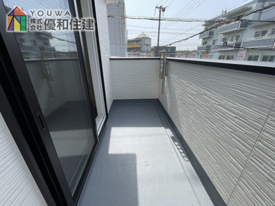 【バルコニー】 | 新築戸建　神戸市西区北別府５丁目