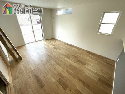 【居間・リビング】 | 新築戸建　神戸市西区北別府５丁目
