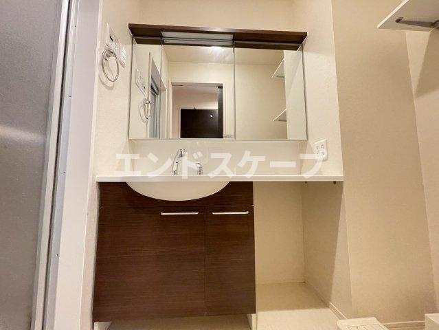 スクエア　Ｄの洗面所|高崎、前橋エリアのお部屋探しはエンドスケープまで！お客様の理想お聞かせ下さい♪