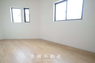 【洋室】 | 海老名市杉久保南３丁目 新築戸建て 全3棟【仲介手数料無料】 | 2階　洋室4（5.2帖）