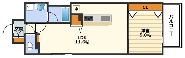 パラッツォ南森町の間取り