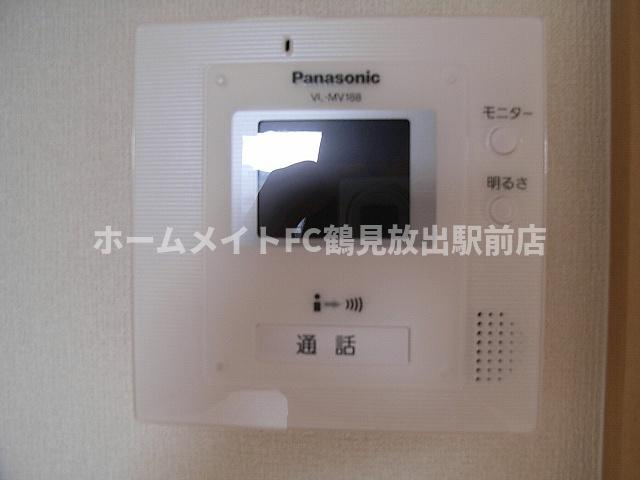 大阪市城東区中浜２丁目のアパートのセキュリティ