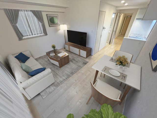 スプランディッドVIII(エイト)の居間・リビング|モデルルーム