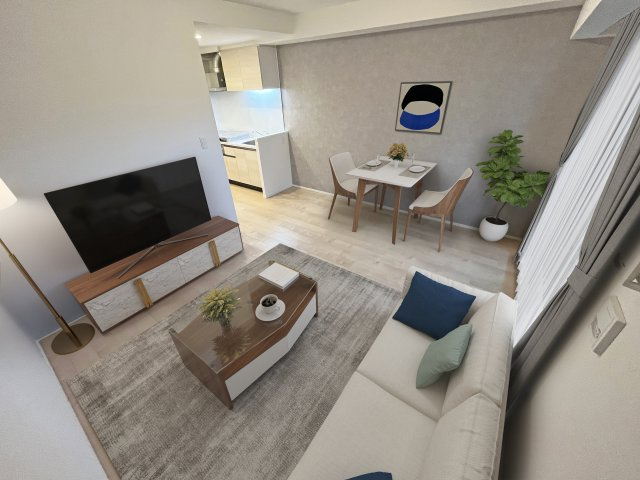 スプランディッドVIII(エイト)の居間・リビング|モデルルーム