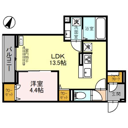D-Sereno上福岡の間取り