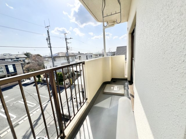 ガーデンハイムのバルコニー|バルコニー付きです