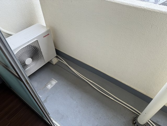 マンション桂風のバルコニー