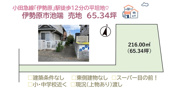 伊勢原市池端　売地　65.34坪の画像