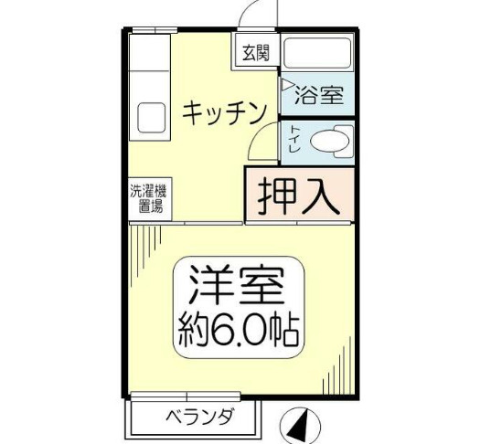 ルネ青宿の間取り