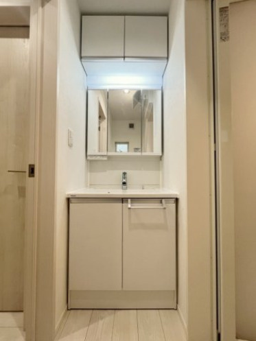 杉並区下井草3丁目　2019年築×新規リフォーム　駅チカ中古戸建の独立洗面台