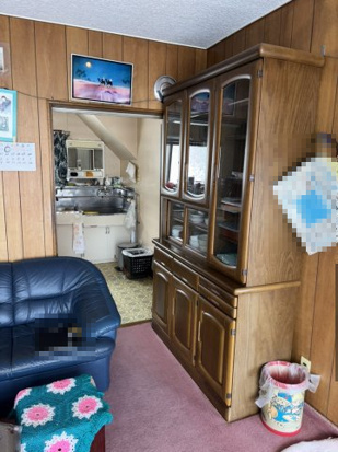 【居間・リビング】 | 北見市東相内町６０１番地１６　中古売家