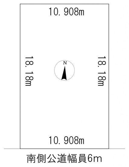 【区画図】 | 北見市東相内町６０１番地１６　中古売家