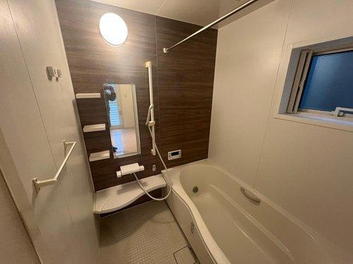 安芸郡海田町南幸町１の洗面所|土地約１４０坪の菜園も可能な広々としたお庭有☆
築７年のドヒハウス施工のこだわり注文住宅♪