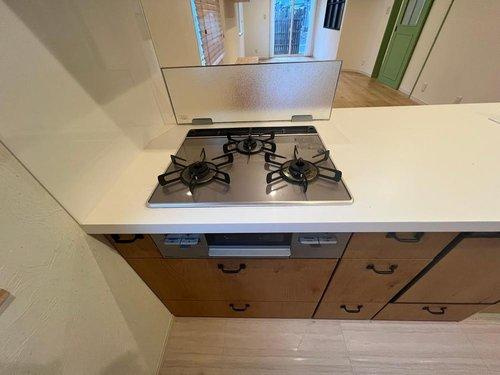 安芸郡海田町南幸町１のキッチン|防音仕様の音楽ルーム完備！素敵な造作家具付き☆
ＷＩＣ完備☆並列駐車２台可◎