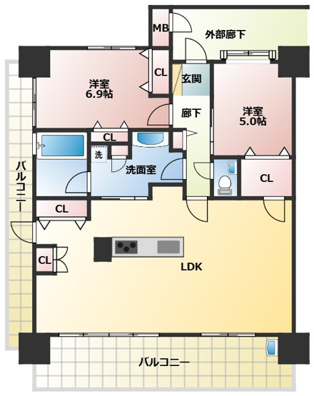 【間取り】 | プラネスト菊陽 | ☆間取り図☆