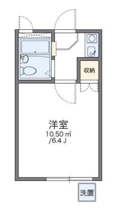 【間取り】 | レオパレス井尻パートⅡ