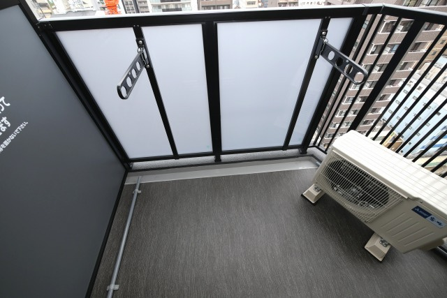 アプリーレ松屋町のバルコニー