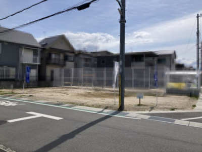 【前面道路含む現地写真】 | 大津市堅田1丁目14　分譲地 | 2025年03月　撮影