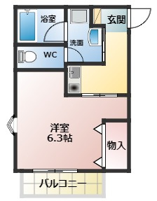 【間取り】 | プレ　トゥール