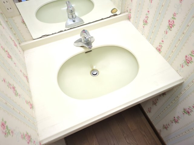 【洗面所】 | 山武市松ヶ谷ロ　中古戸建 | 2階洗面所