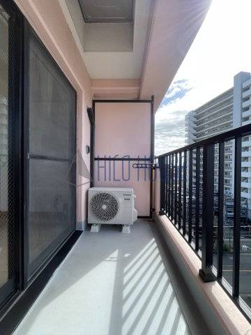 クアトロエスペランサのバルコニー